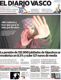 Portada El Diario Vasco 2023-01-25
