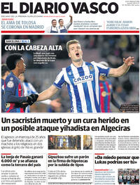 Portada El Diario Vasco 2023-01-26