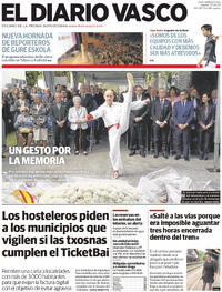 Portada El Diario Vasco 2023-04-27