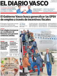 Portada El Diario Vasco 2023-03-28