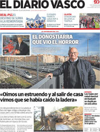 Portada El Diario Vasco 2024-03-04