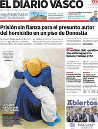 Portada El Diario Vasco 2024-04-19