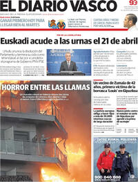 Portada El Diario Vasco 2024-02-23