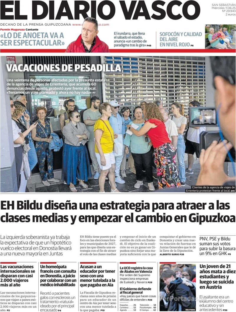 Portada La Verdad 2025-06-11