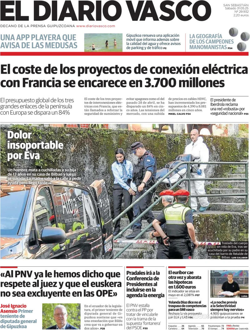 Portada La Verdad 2025-05-31