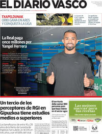 Portada El Diario Vasco 2025-09-01