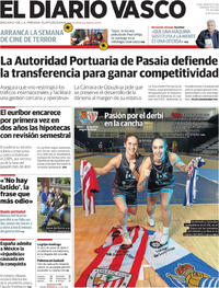Portada El Diario Vasco 2025-11-01