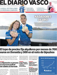 Portada El Diario Vasco 2025-10-02