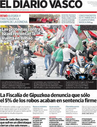 Portada El Diario Vasco 2025-09-04