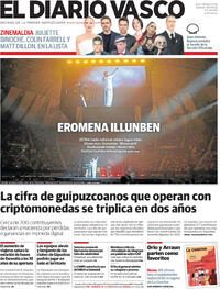 Portada El Diario Vasco 2025-09-06