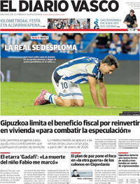 Portada El Diario Vasco 2025-10-06