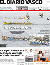 Portada El Diario Vasco 2025-09-08