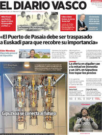 Portada El Diario Vasco 2025-10-12