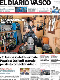 Portada El Diario Vasco 2025-10-13