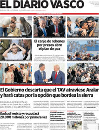 Portada El Diario Vasco 2025-10-14