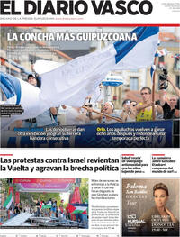 Portada El Diario Vasco 2025-09-15