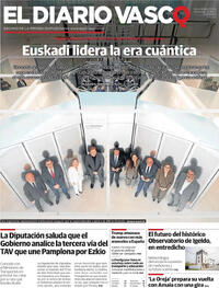Portada El Diario Vasco 2025-10-15