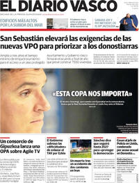 Portada El Diario Vasco 2025-12-16