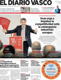 Portada El Diario Vasco 2025-05-17
