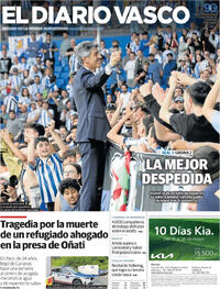 Portada El Diario Vasco 2025-05-19