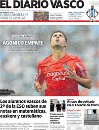 Portada El Diario Vasco 2025-10-20