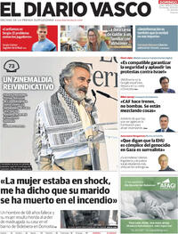 Portada El Diario Vasco 2025-09-21