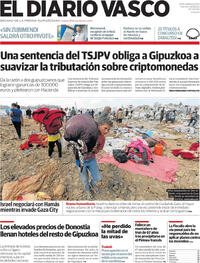 Portada El Diario Vasco 2025-08-22