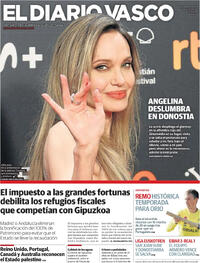 Portada El Diario Vasco 2025-09-22