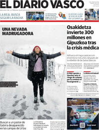 Portada El Diario Vasco 2025-11-22