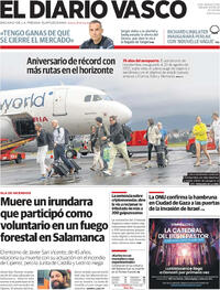 Portada El Diario Vasco 2025-08-23