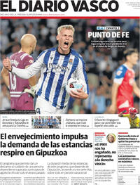Portada El Diario Vasco 2025-08-25