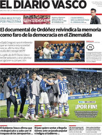 Portada El Diario Vasco 2025-09-25