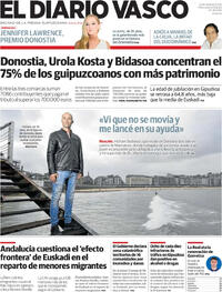 Portada El Diario Vasco 2025-08-27