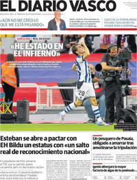 Portada El Diario Vasco 2025-09-29
