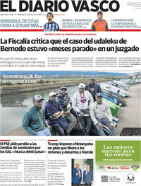 Portada El Diario Vasco 2025-09-30
