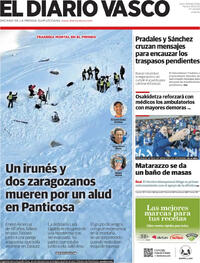 Portada El Diario Vasco 2025-12-30