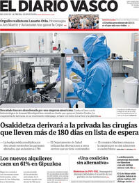 Portada El Diario Vasco 2026-05-01