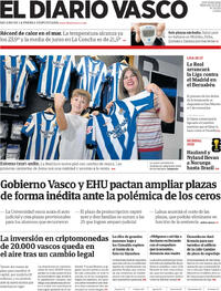 Portada El Diario Vasco 2026-07-01