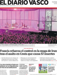 Portada El Diario Vasco 2026-08-01