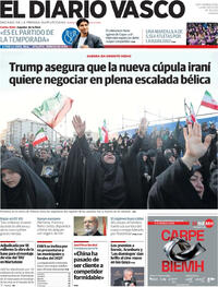 Portada El Diario Vasco 2026-03-02