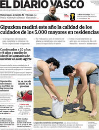 Portada El Diario Vasco 2026-07-02