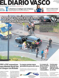 Portada El Diario Vasco 2026-09-02