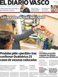 Portada El Diario Vasco 2026-02-03