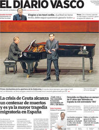 Portada El Diario Vasco 2026-08-03