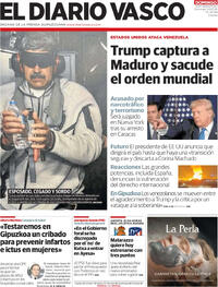 Portada El Diario Vasco 2026-01-04