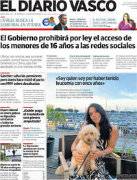 Portada El Diario Vasco 2026-02-04