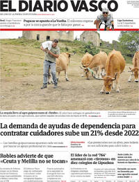 Portada El Diario Vasco 2026-08-04