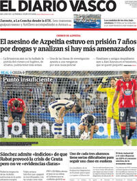 Portada El Diario Vasco 2026-09-04