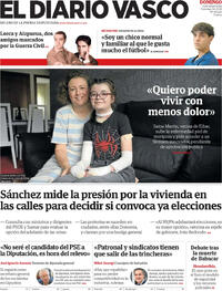 Portada El Diario Vasco 2026-10-04