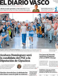 Portada El Diario Vasco 2026-10-05